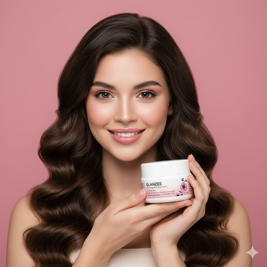 Glanzee Whitening & Glowing Cream for Women-Formulated by Thailand